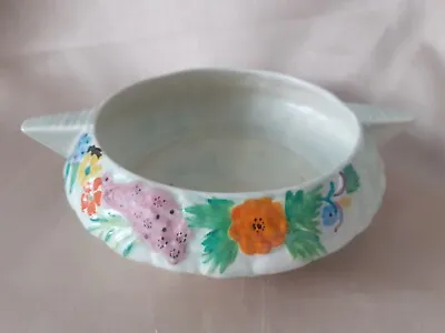 Buy Carlton Ware : Rock Garden : Double-Handled Bowl : Art Deco • 35£