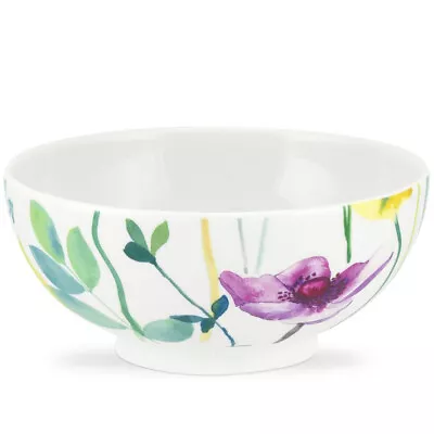 Buy Portmeirion Water Garden Footed Bowls Set Of 4 Porcelain Dishwasher Safe • 24.99£