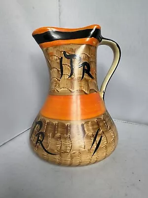 Buy Stunning Art Deco Myott & Son Hand Painted Lovely Rate Jug • 5£