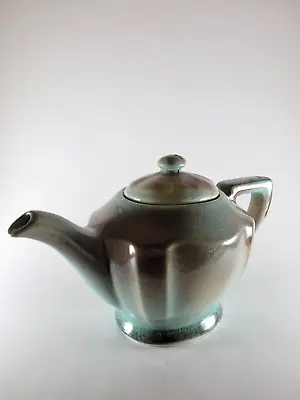 Buy VINTAGE Teapot Gonder American Art Pottery Zanesville OH Salt Glaze #P-31 Teapot • 12.11£