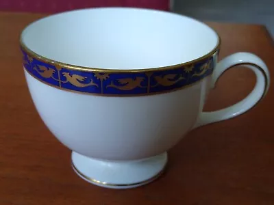 Buy Wedgwood Marina Blue Bone China Footed Cup In Very Good Condition  • 7.50£