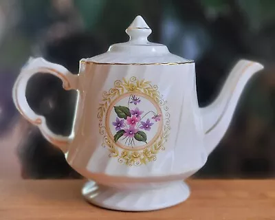 Buy Arthur Wood England 341 Teapot Violets Vintage 1940's • 13.51£