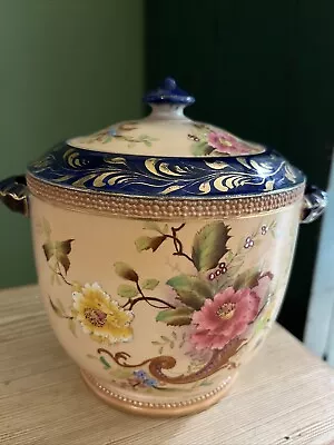 Buy Antique Carlton Ware Blush Cornucopia Biscuit Jar • 68£