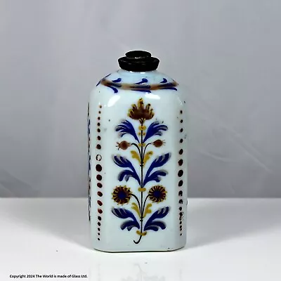 Buy Georgian Continental Milchglas Schnapps Flask • 135£