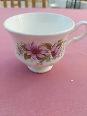 Buy Vintage Royal Kent Bone China Violet Flowers Tea Cup • 4£