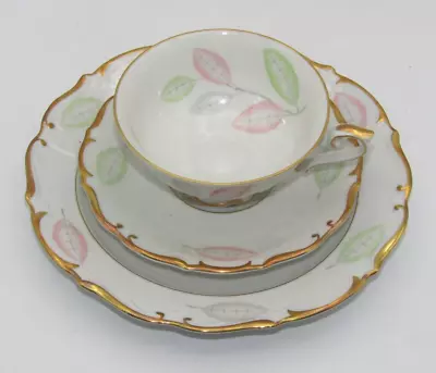 Buy Vintage Schlottenhof Bavaria Germany  V.b.26  Porcelain Plate/cup/saucer (3 Pc) • 36.35£