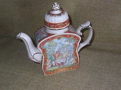 Buy Vintage Sadler Teapot With Oriental Pattern • 15£