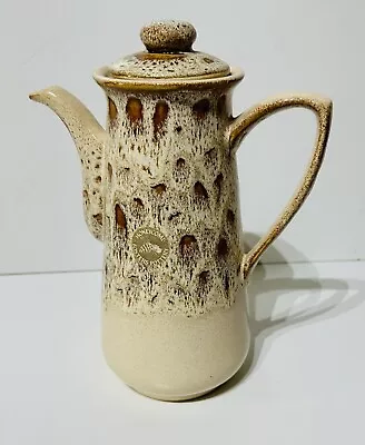 Buy Fosters Pottery Blonde Honeycomb Glaze Coffee Pot New • 16£