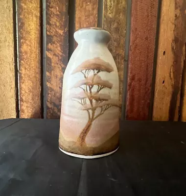 Buy Handmade Tree Pottery Vase By Local Artisan Christopher Clouston-New Zealand • 32£