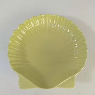 Buy Poole Pottery Large Shell Dish Yellow Vintage Serving Display • 13.97£