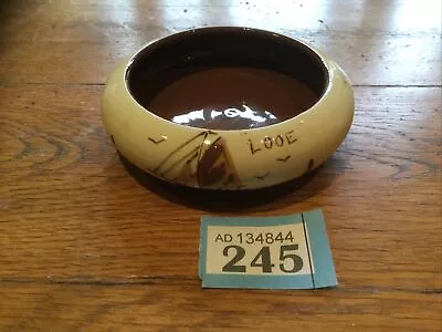 Buy Torquay Pottery Ashtray Motto Ware - IÕll Take Care Of The Ashes -Looe • 18£