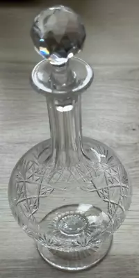 Buy 8  High Cut Glass Antique Perfume Bottle • 16£