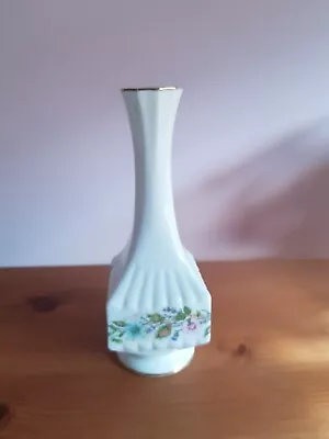 Buy Aynsley Wild Tudor Floral Square Bottom Vase, Fine Bone China • 5£