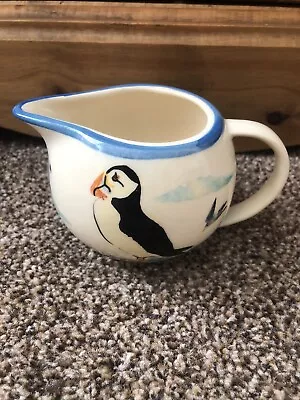 Buy Vintage The National Trust Hand Painted Small Puffin Jug 3.25” Tall Beautiful • 8.99£