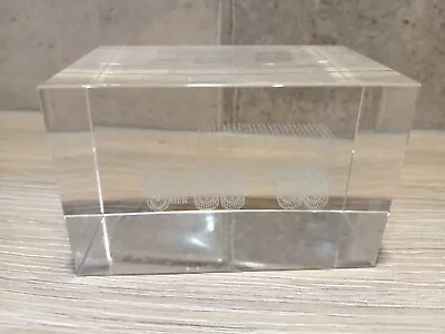 Buy 3D Laser Etched Crystal Glass HGV TRUCK  Paperweight • 10£
