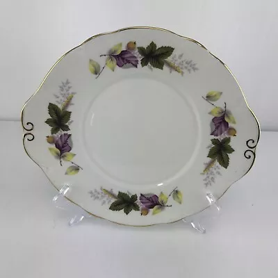 Buy Duchess Bone China England Gold Trim Cake Plate Serving Platter • 21.43£