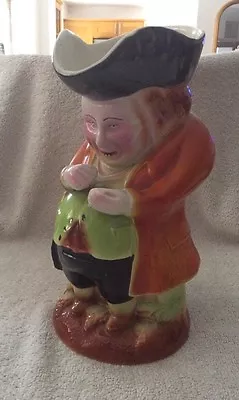 Buy Large Vintage Pottery Squire Toby Jug, Made In England • 15£