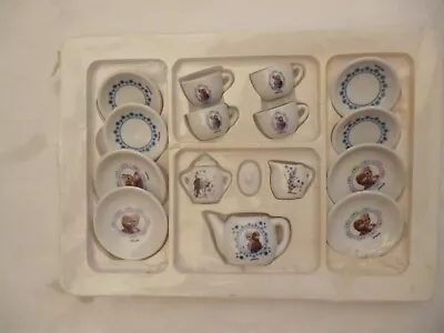 Buy Childs China Tea Set With Frozen Anna And Elsa, Complete Used • 6£