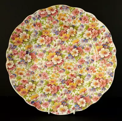 Buy James Kent Du Barry China, Floral Sandwich Plate 24.5.cm In Diameter • 6£