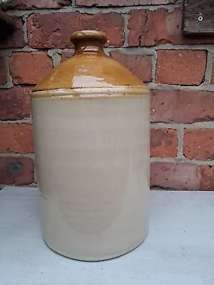 Buy Large Stoneware Flagon Bottle Kitchen / Bar Decor • 20£