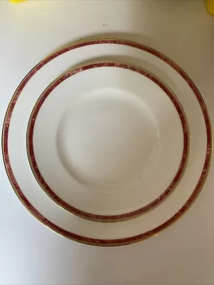 Buy Wedgwood Cavatina Dinner Plate 10.75 Inches And Side Plate 8” • 10£