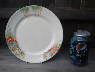 Buy Midwinter Burslem Springtime Crackle Glaze Porcelain Hand Painted Side Plate • 6.50£