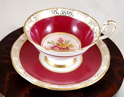 Buy Royal Stafford Bone China Made In England Cup & Saucer Floral • 13.97£