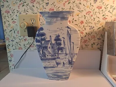 Buy Spode 11  Silhouette Vase English  Delftware Collection • 93.19£