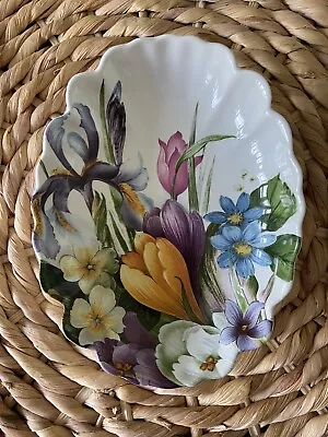 Buy Vintage James Kent Floral Decorated Dish Beautiful Display Plate 6 7/8 Inches • 12.87£