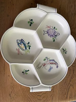 Buy Vintage Poole Pottery Serving  Dish Platter Vegetables • 12£