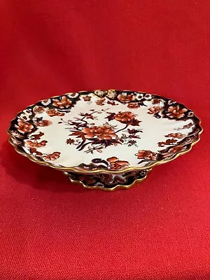 Buy C 1893 W T Copeland & Sons (Spode) Fluted Tazza/comport #1, Imari Pattern #6795 • 100.77£