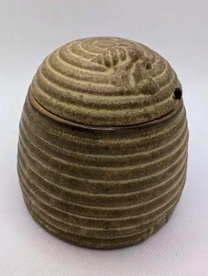 Buy Pretty Charmouth Pottery Beehive Bee Honey Pot Jar Ornament Decoration Ceramic • 8.95£