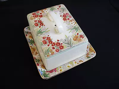 Buy Grimwades Royal Winton Ivory Cheese/butter Dish 16cm X 14cm • 18£