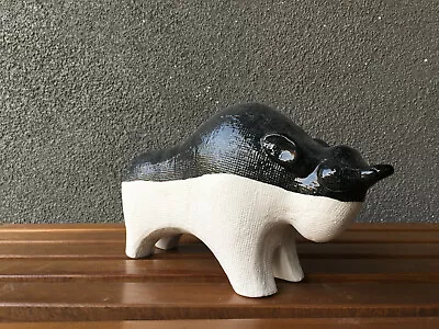 Buy Ceramic Bull Possibly Mid Century Bitossi Raymor Fantoni Londi Alvino Bagni Era  • 69.89£