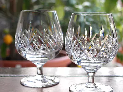 Buy Stuart Crystal Glengarry Brandy Glass Set Of 2 Vintage Mint Signed, 4 3/4  Tall • 35£