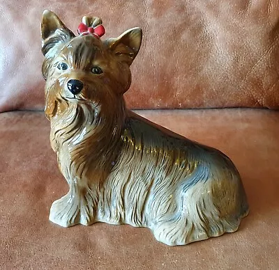 Buy Vintage Capstan Pottery Yorkshire Terrier Dog. • 9.99£