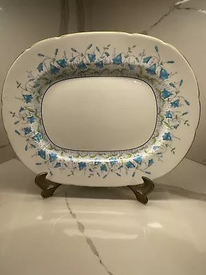 Buy Vintage Porcelain Coalport Bone China Made In England Ad 1750harebell Platter. • 185.45£