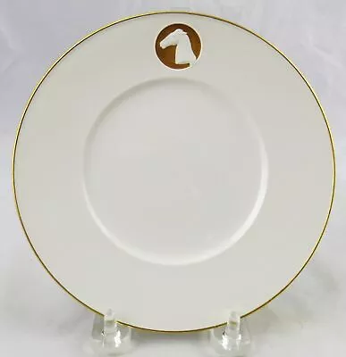 Buy KPM Arkadia Arcadia Gold Horse Medallion Bread Plate 6-1/8  Multiple Available • 70.02£