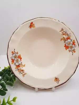 Buy Vintage Art Deco Alfred Meakin England Bowls. Gilt Edged & Floral • 9£