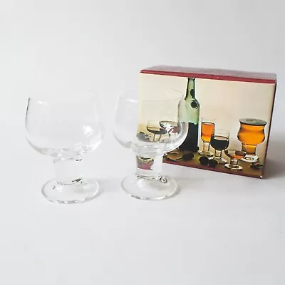 Buy Dartington Brandy Glasses Set X2 Compleat Imbiber Collection Vintage Boxed • 16£