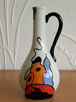 Buy Lorna Bailey Hill House Bud Vase 1st. Ltd. Edition Of Collectors Club 1998 Mint  • 78£