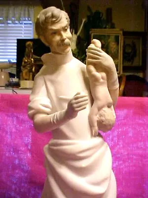 Buy Vintage Lladro Figurine  Obstetrician  Doctor Holding Baby Upsidedown #4763  VGC • 139.79£