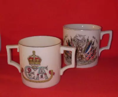 Buy Crested China Mugs EA Crowned 1902 & World War 1914 - 1919 Peace • 5.99£