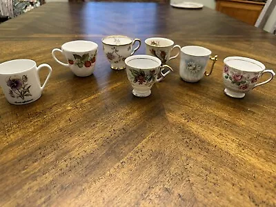 Buy Vintage Queen's Rosina China Virginia Strawberry Teacup + Others Lot • 31.67£