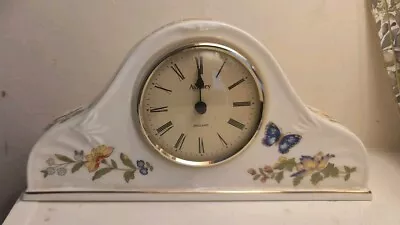 Buy Aynsley 'Cottage Garden' Fine China Mantle Clock • 15£