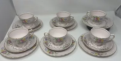 Buy Tuscan Plant Teaset 6x Cups 5x Saucers & 6 Teaplates • 15£