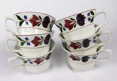 Buy Vintage Set Of 6 Adams English Ironstone Old Colonial Coffee Tea Cups - Micratex • 13.97£