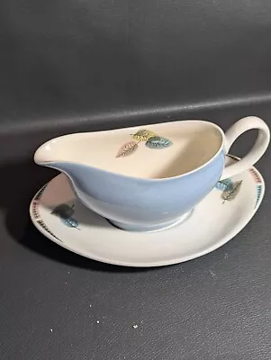 Buy Wedgwood Seander Gravy Boat & Saucer, Sauce Jug, 1950s Mid Century Modern  • 14.99£