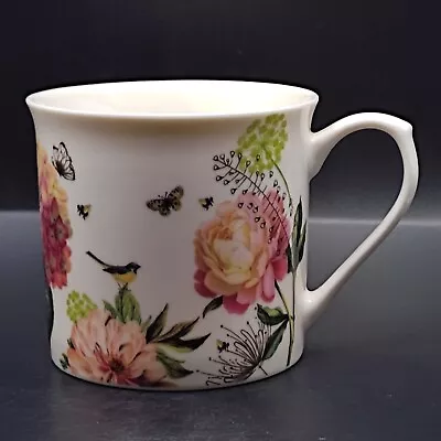 Buy Tesco Floral Pattern Coffee & Tea Mug, Dishwasher & Microwave Safe Fine China • 9.90£