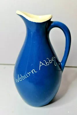 Buy Vintage Blue Devonware Ceramic Miniature Claret Jug Woburn Abbey Bedfordshire • 3.40£